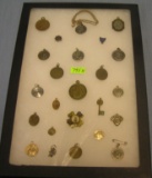 Large collection of early religious medals