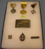 Group of early hunting and shooting awards