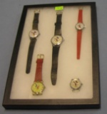 Vintage Mickey & Minnie Mouse Wrist watches