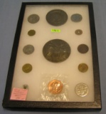 Early collection of coins, tokens and more