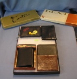 Group of vintage leather wallets