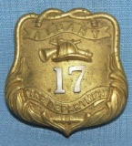Antique Albany NY fireman’s badge