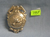 Early Pearsall's rescue hook & ladder #1 badge