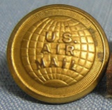 Early US airmail button