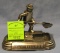 Antique iron fireman figure