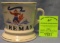 Vintage shaving mug titled fireman