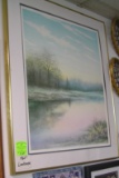 Vintage 1960’s landscape print