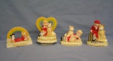Little Orphan Annie porcelain figurines and music box
