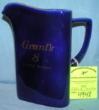 Grants 8 scotch whiskey water pitcher