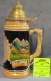 Vintage souvenir of Bermuda beer stein