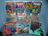 Collection of vintage Batman comic books