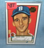 Warren Spahn Topps archives baseball card