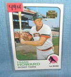 Frank HowardTopps archives baseball card