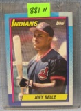 Vintage Joey Belle rookie baseball card