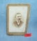 Great antique photo card of a stately gentleman