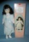Vicky collectible porcelain doll in box