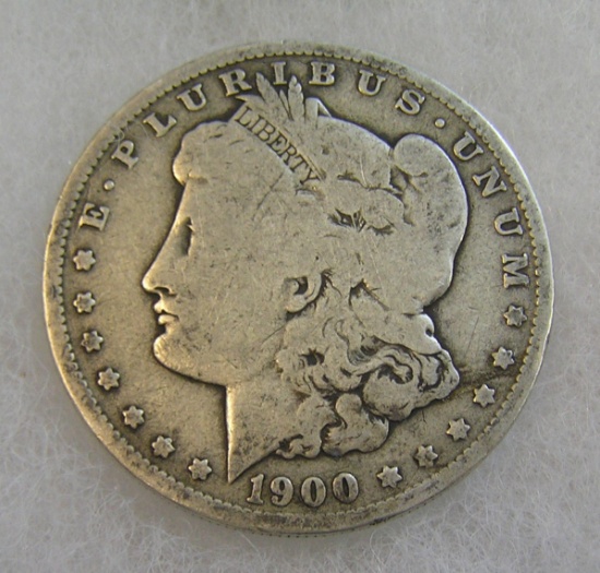 1900-O Morgan silver dollar in good condition
