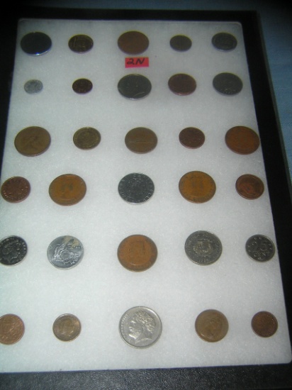 Large collection of vintage world coins