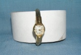Benrus Swiss made/gold plated ladies' wrist watch