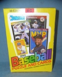 Box of 1989 Donruss baseball cards