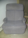 Modern reclining arm chair with retractable foot rest