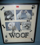 Woof dog photo diorama