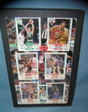 Collection of vintage basketball cards
