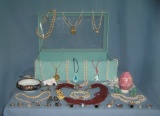Large collection of vintage jewelry