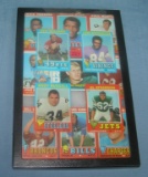 Group of early football cards