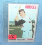 Vintage Brooks Robinson baseball card
