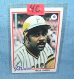 Early Willy Stargell all star baseball card