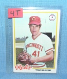 Vintage Tom Seaver baseball card