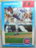 Vintage Greg Maddux all star rookie baseball card