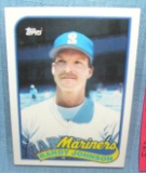 Vintage Randy Johnson all star rookie baseball card