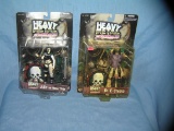Pair of Heavy Metal action figures