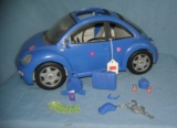 Barbies Volkswagon Beetle toy car