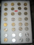 Large collection of vintage US state quarters