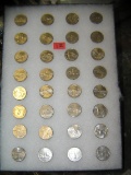 Large collection of vintage US state quarters