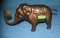 early cast metal gar ru mechanical elephant bank