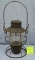 Antique Illinois Central Railroad lantern