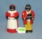 Aunt Jemima and Uncle Remus figural S&P set