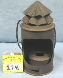 Antique oil lantern