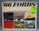 1966 Ford performance cars catalog
