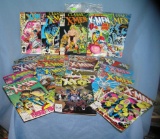 Large collection of vintage Xmen comic books