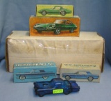 Collection of vintage Avon classic automobiles