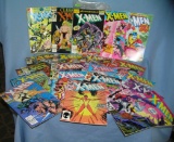 Large collection of vintage Xmen comic books