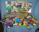 Collection of vintage Spiderman comic books