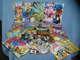 Large collection of vintage Xmen comic books