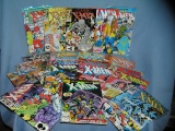 Large collection of vintage Xmen comic books