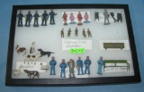 Collection of hand painted lead figures